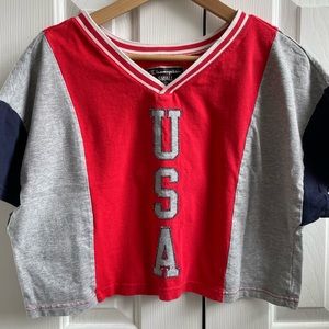 Champion USA crop top